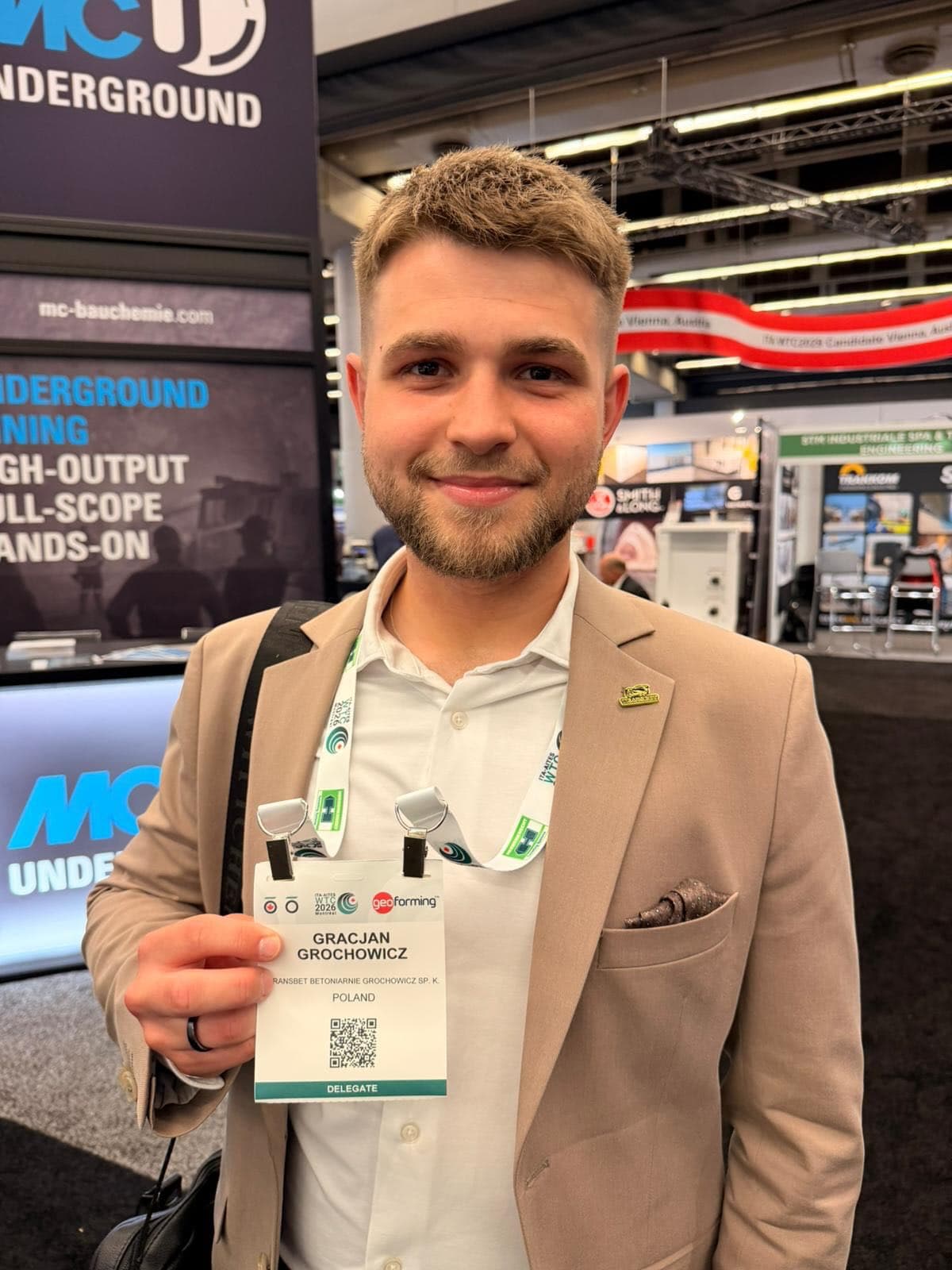 Transbet at the World Tunnel Congress WTC 2026 in Montreal — 5